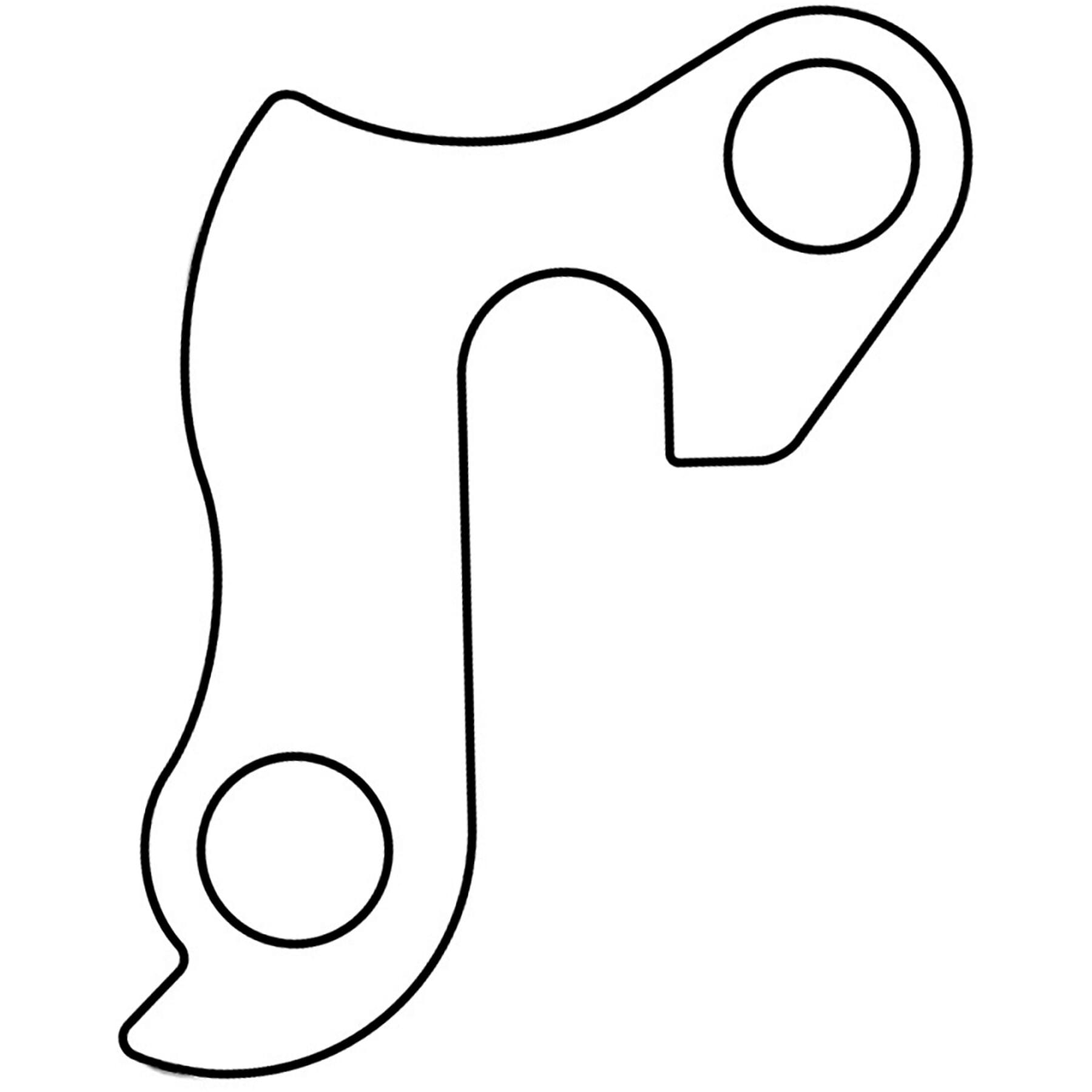 GH-011 Derailleur Gear Hanger | Bicycle Rear mech hanger | Alloy | GH011 - Image 3