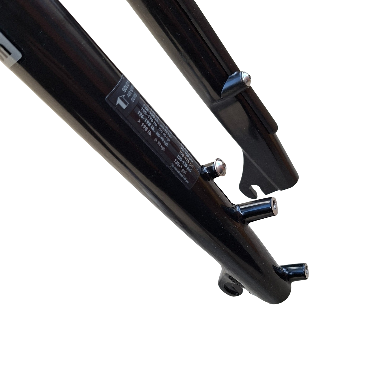 RockShox Paragon RL Solo Air 700c Fork 65mm Travel 9QR 1 1/8" Disc Black - Image 12