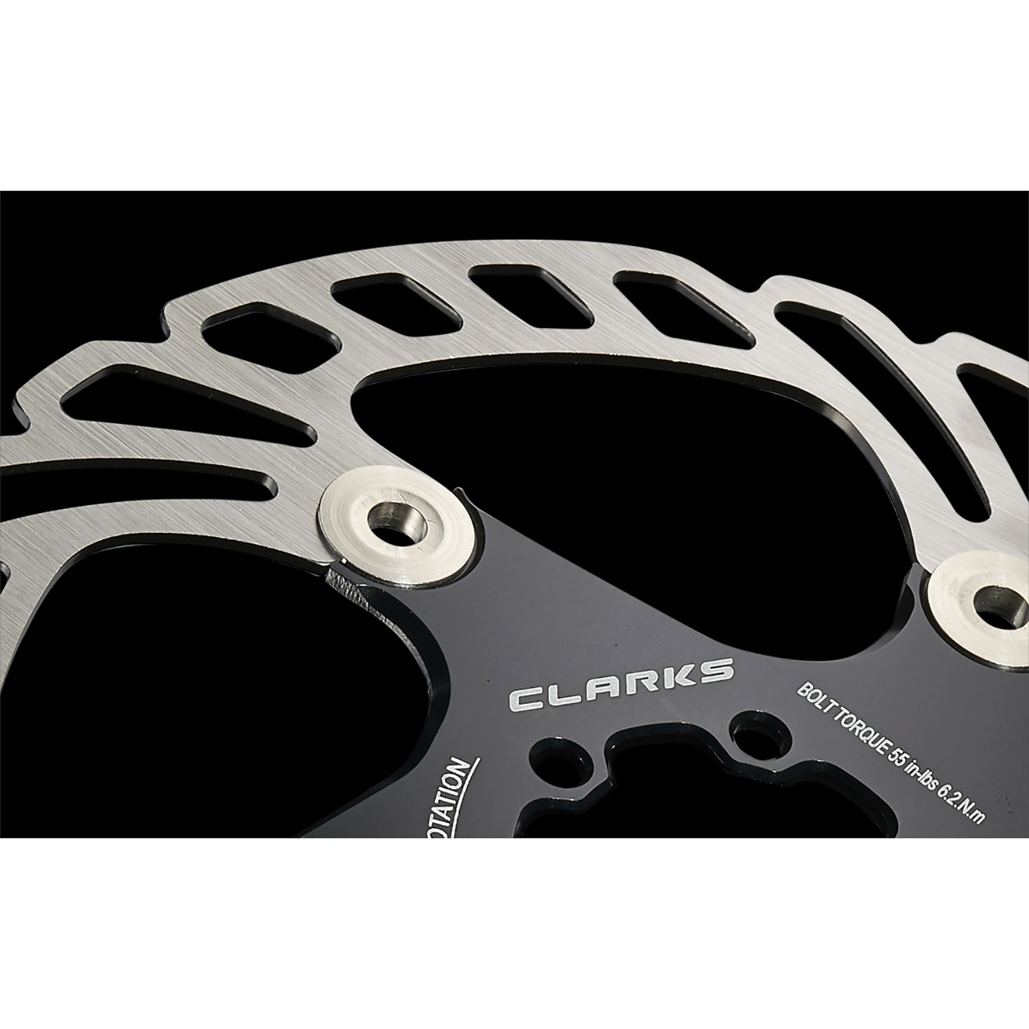 Clarks C2 Hydraulic Disc Brake Set | CNC Race Series | 160mm Rotors – MTB / E-Bike – Black - Image 3
