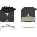 Shimano H03A-RF Disc Brake Pads – Resin / Organic – Alloy Back Plate with Cooling Fins